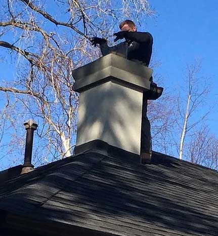 chimney cap install